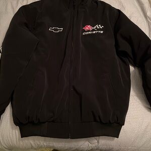 Corvette Black Jacket with Logo